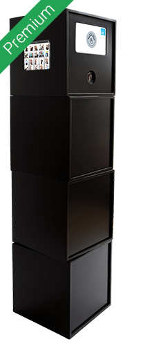 Fotobox boothME blackbox seitlich - Premium
