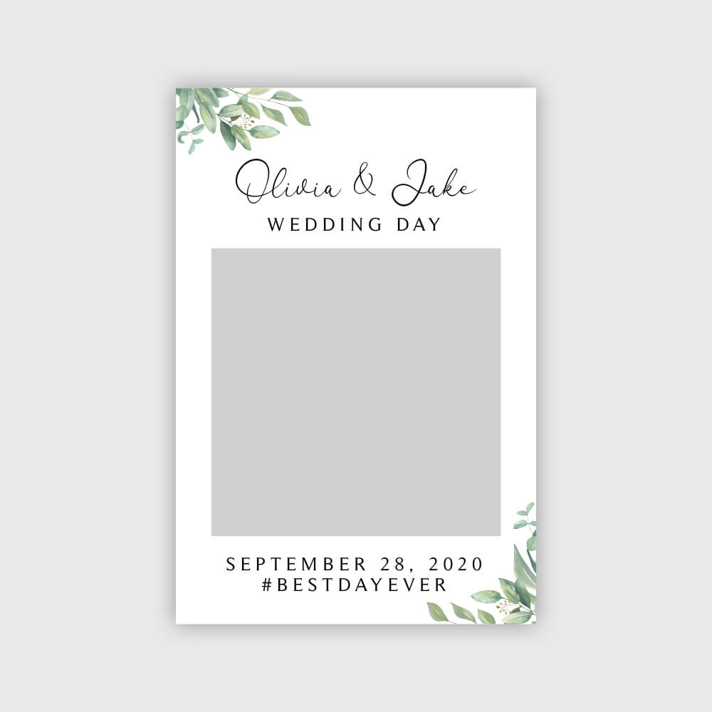 hochzeitstag fotorahmen produktbild digital