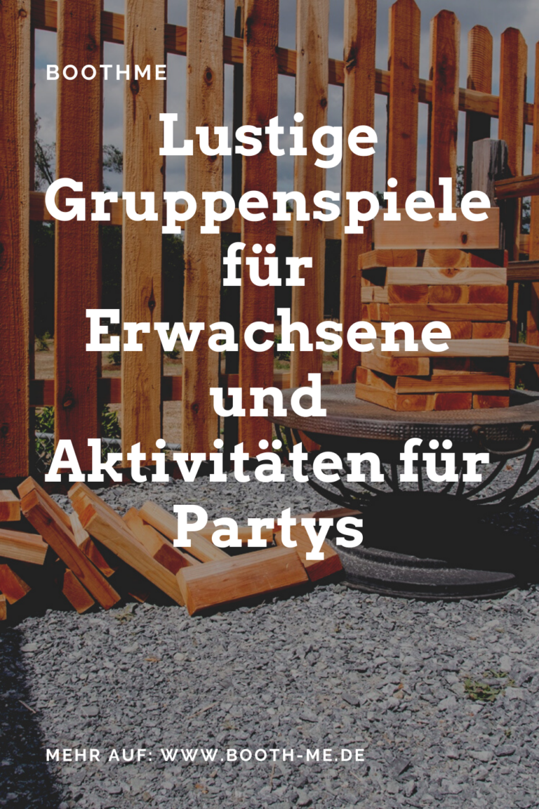 Lustige Gruppenspiele für Erwachsene und Aktivitäten für Partys