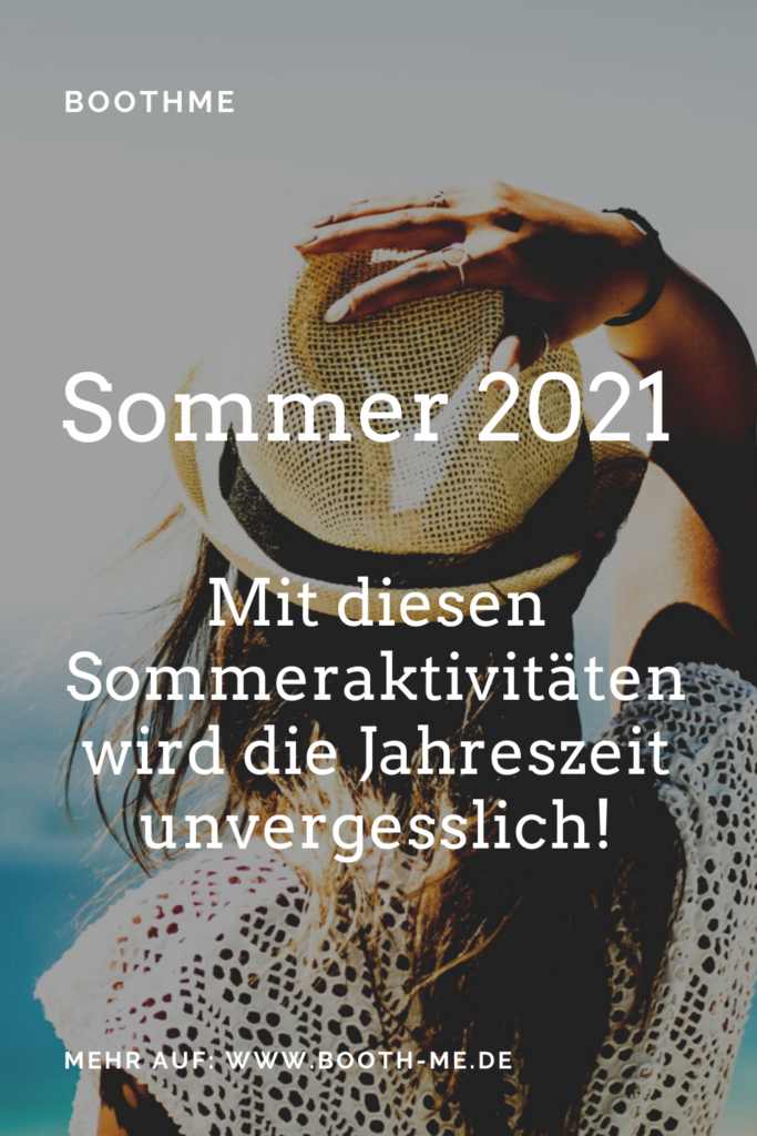 Frau mit Sommerhut - Sommer 2021 - Setze auf diese Sommeraktivitäten!