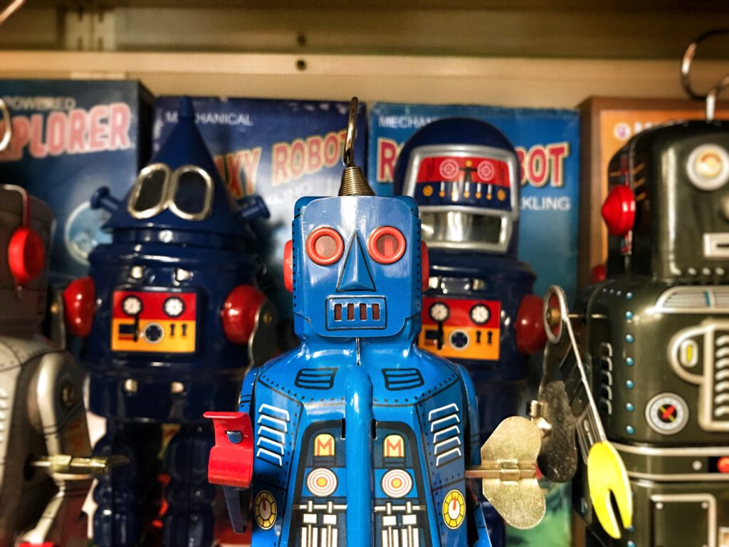 Blauer Roboter - Die 3 besten Tipps zur Planung einer Nerd Party!