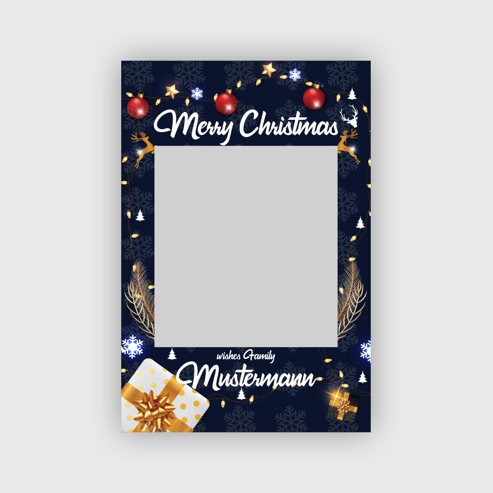 frame fotorahmen weihnachten EN blau produktbild boothme