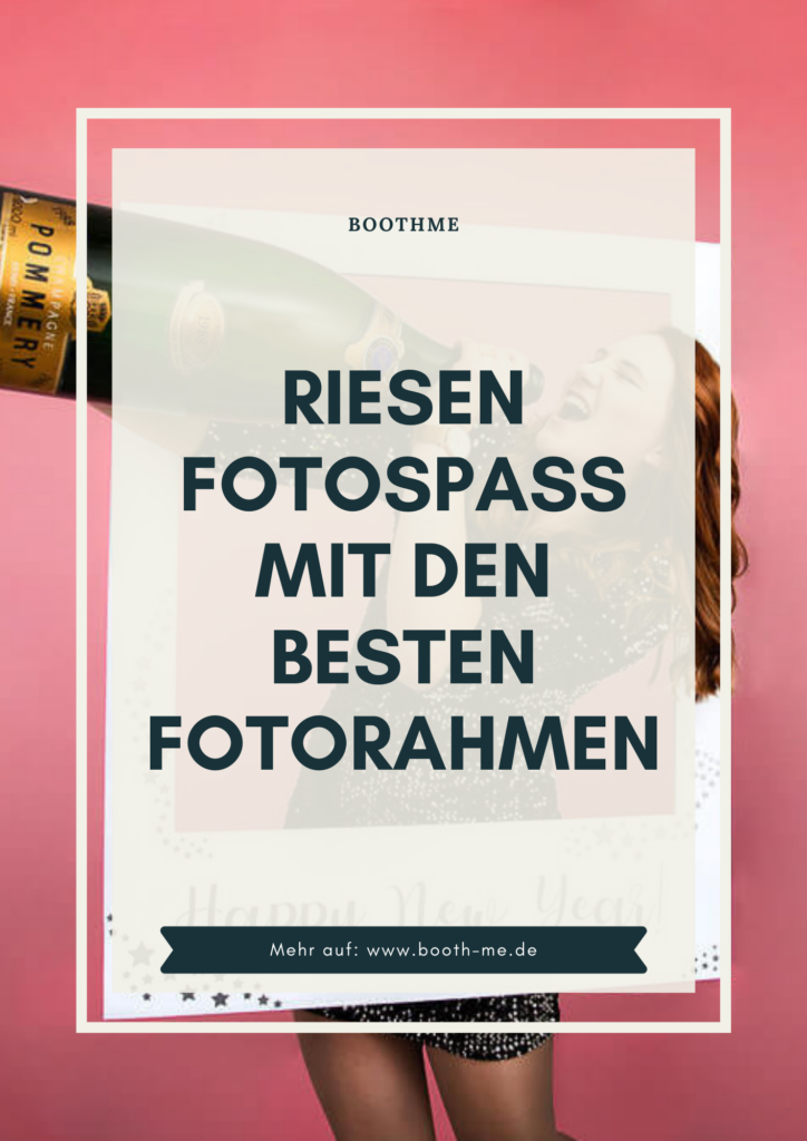 Fotorahmen für Silvester - Riesen Fotospaß mit den besten Fotorahmen!